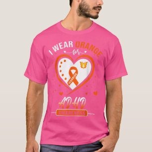 I Wear Orange For ADHD Awareness Warrior  T-Shirt