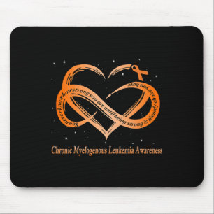 I Wear Orange For Chronic Myelogenous Leukaemia Wa Mouse Mat