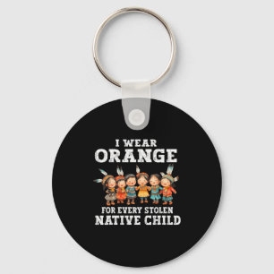 I Wear Orange For Every American Native Child Indi Key Ring
