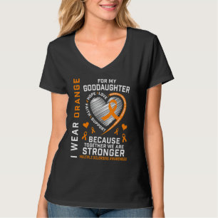 I Wear Orange For Goddaughter Multiple Sclerosis A T-Shirt