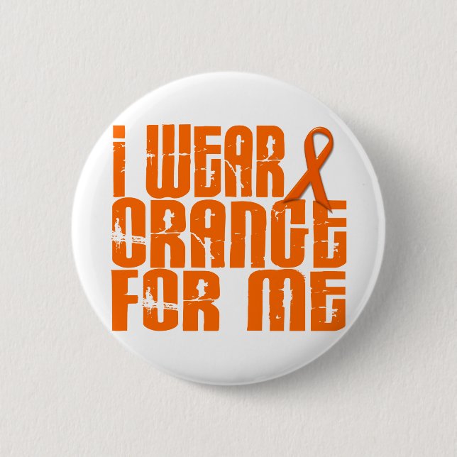 I Wear Orange For Me 16 6 Cm Round Badge (Front)