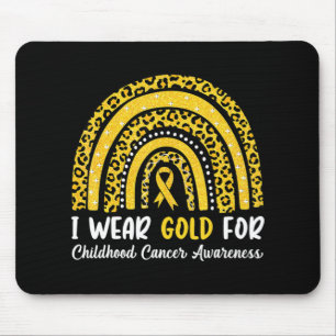 I Wear Orange For My Auntie Leukaemia Awareness Mouse Mat