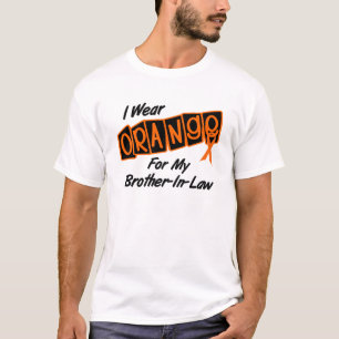 I Wear Orange For My BROTHER-IN-LAW 8 T-Shirt