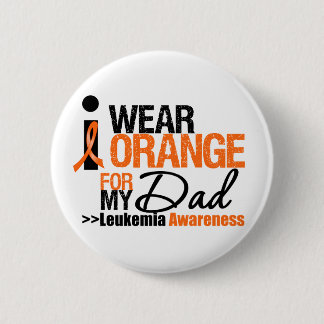 I Wear Orange For My Dad 6 Cm Round Badge