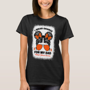 I Wear Orange For My Dad Ms Multiple Sclerosis Kid T-Shirt
