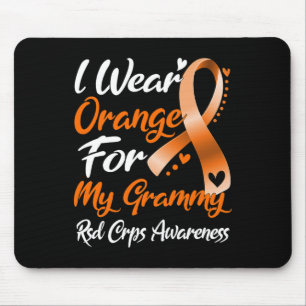 I Wear Orange For My Grammy Rsd Crps Awareness 1 Mouse Mat