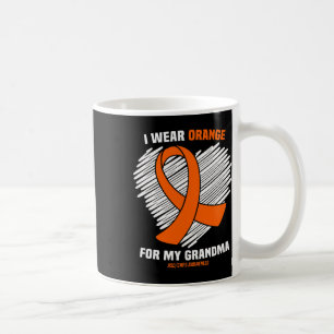I Wear Orange For My Grandma Rsdcrps Awareness Coffee Mug