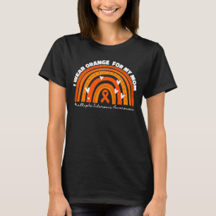 I Wear Orange For My Mum Ms Multiple Sclerosis Kid T-Shirt