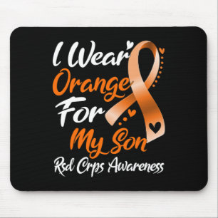 I Wear Orange For My Son Rsd Crps Awareness Mouse Mat