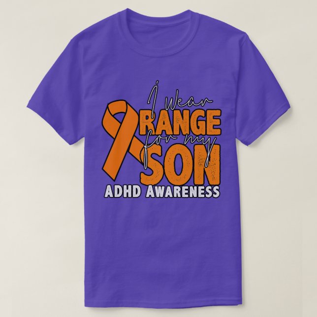 I Wear Orange For My Son  T-Shirt (Design Front)