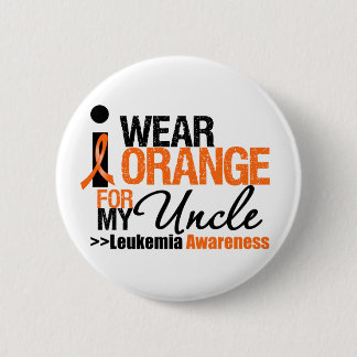 I Wear Orange For My Uncle 6 Cm Round Badge