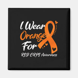 I Wear Orange For Rsd Crps Awareness 1 Magnet