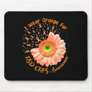 I Wear Orange For RSD CRPS Awareness Survivor Figh Mouse Mat
