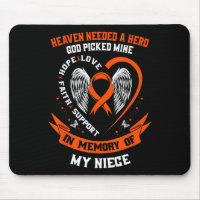I Wear Orange In Memory Of My Niece Leukaemia Awar