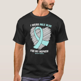 I Wear Pale Blue For My Nephew Achalasia Awareness T-Shirt