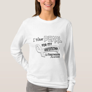 I Wear Pearl For My Grandmother 42 Mesothelioma T-Shirt