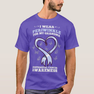 I Wear Periwinkle For My Grandma Esophageal Cancer T-Shirt