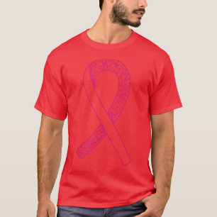 I Wear Pink For Breast Cancer Awareness Ribbon Pin T-Shirt