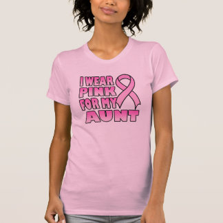 I Wear Pink for My Aunt Women's T-Shirt