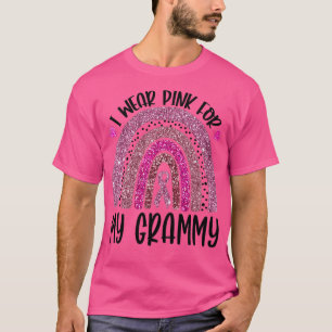 I Wear Pink For My Grammy Breast Cancer Awareness T-Shirt