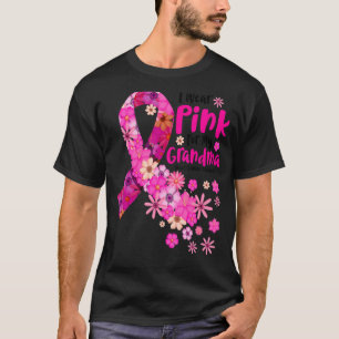 I Wear Pink For My Grandma Ribbon Family Love T-Shirt