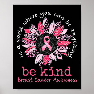 I Wear Pink For Someone Special Breast Cancer Awar Poster