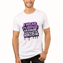 "I Wear Purple" Alzheimer's Awareness