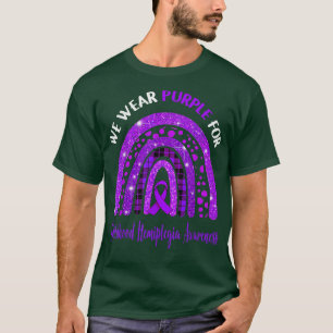 I Wear Purple For Childhood Hemiplegia Awareness C T-Shirt