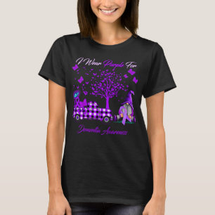 I Wear Purple For Dementia Awareness T-Shirt