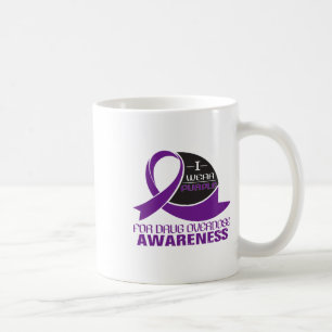 I Wear Purple For Drug Overdose Awareness Tee1 Coffee Mug