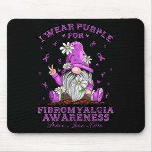 I Wear Purple For Fibromyalgia Awareness Day Warri Mouse Mat