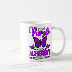 I Wear Purple For Heimers Awareness _1 Coffee Mug