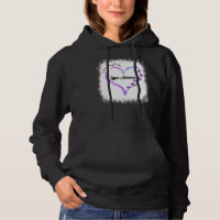 I Wear Purple For Lupus Awareness Butterfly Ribbon