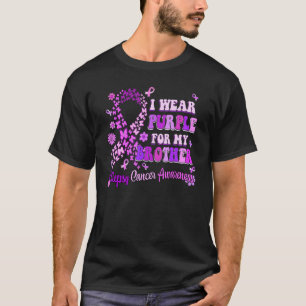 I Wear Purple For My Brother Epilepsy Awareness Da T-Shirt