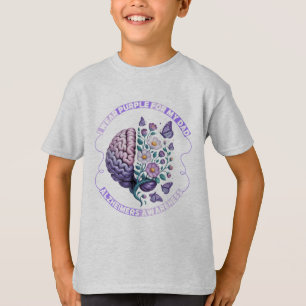 I Wear Purple for My Dad – Alzheimer’s Awareness T-Shirt