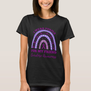 I Wear Purple For My Friend Overdose Awareness Rai T-Shirt