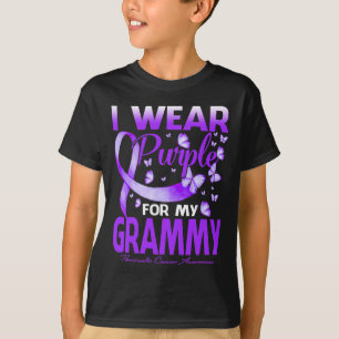 I Wear Purple For My Grammy Pancreatic Cancer Awar T-Shirt