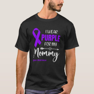 I Wear Purple For My Mommy for Lupus Awareness T-Shirt