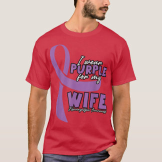 I Wear Purple For My Wife  T-Shirt