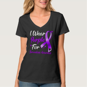 I Wear Purple For Sarcoidosis Awareness T-Shirt