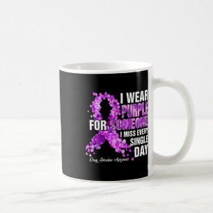 I Wear Purple For Someone I Miss Drug Overdose Awa Coffee Mug
