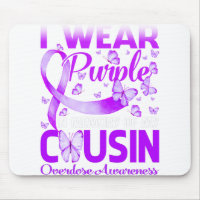 I Wear Purple In Memory For My Cousin Overdose