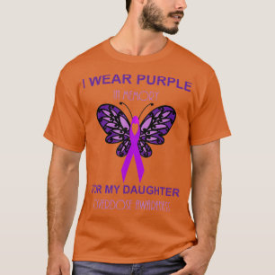 I Wear Purple In Memory For My Daughter Overdose A T-Shirt