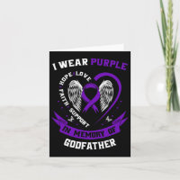 I Wear Purple In Memory Of Godfather Pancreatic Ca