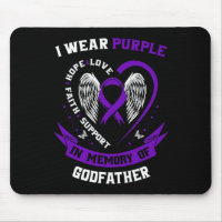 I Wear Purple In Memory Of Godfather Pancreatic Ca