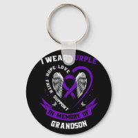 I Wear Purple In Memory of Grandson Epilepsy Aware