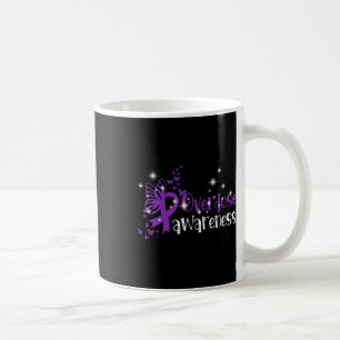 I Wear Purple Ribbon Suppor End Overdose Awareness Coffee Mug