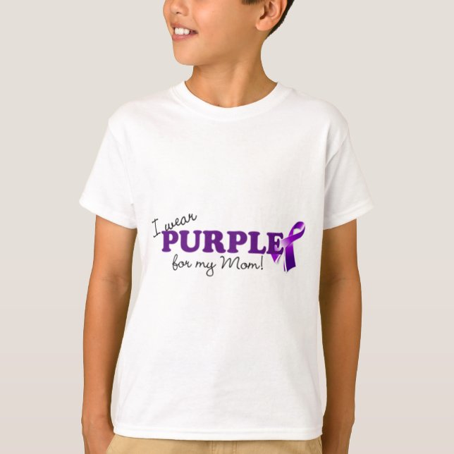 I Wear Purple T-Shirt (Front)