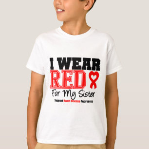 I Wear Red For My Sister T-Shirt