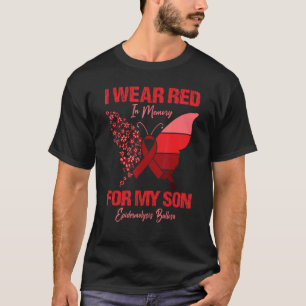I Wear Red In Memory For My Son Epidermolysis Bull T-Shirt